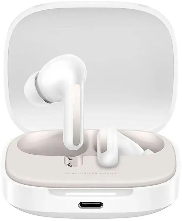 Наушники Xiaomi Redmi Buds 6, Bluetooth, внутриканальные, белый [bhr9250gl]